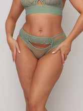 Kaitlin taille haute : Basil Green
